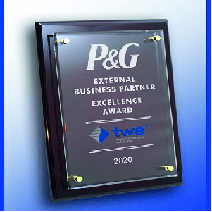 TWE receives P&G award